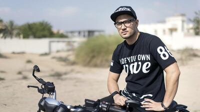 Lucky Schild is fond of his label, though investment in it is “absolutely nuts”. Reem Mohammed / The National