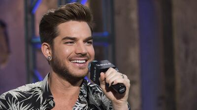 Adam Lambert says he would like to see other cultures which are underrepresented also be recognised by the Oscars. Charles Sykes / Invision / AP