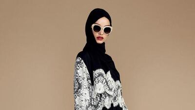 Gabbana says, "Arabian fashion is fascinating and since it is rich in history and traditions, one can easily take inspiration from it.” Courtesy:Dolce & Gabbana