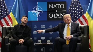 President Donald Trump and Volodymyr Zelenskyy, President of Ukraine. Getty Images