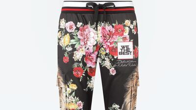 The collection by Dolce & Gabbana and DJ Khaled offers track pants too. Courtesy Dolce & Gabbana