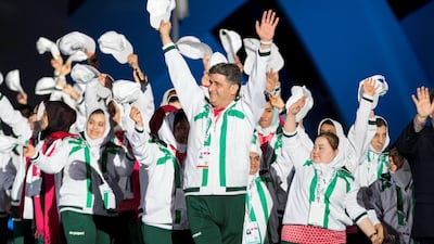 The UAE have fielded 141 athletes taking part this week in 15 off the 16 disciplines. Ryan Carter / the Crown Prince Court
