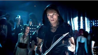 Jamie Campbell Bower in The Mortal Instruments: City of Bones. Courtesy Constantin Film Produktion