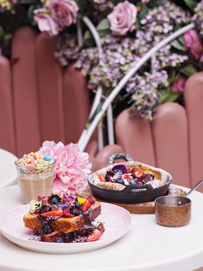 Nutella French pancakes at EL&N. Courtesy EL&N