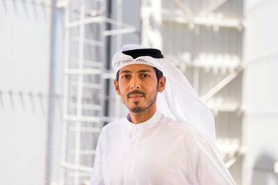 Hassan AlNaqbi, chief executive of Khazna Data Centres. Reem Mohammed / The National