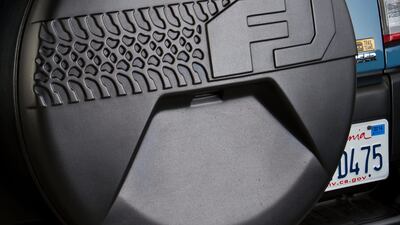 People on the inside, wheels on the outside.