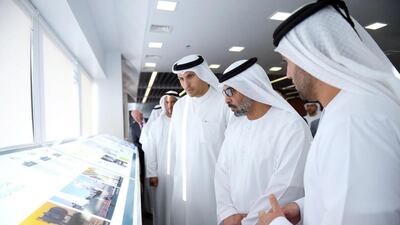 Sheikh Hamdan was given a tour of the grounds and updated on developments at Barakah.