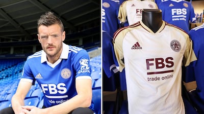 No 13: Leicester City's home and away kits. Photo: Leicester City / Twitter