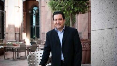 Zahi Wehbe, the Lebanese poet, TV host, and activist. Lee Hoagland/ The National