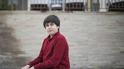 Ralph Vreman was entirely self-taught until he joined Brighton College six months ago. Mona Al Marzooqi / The National