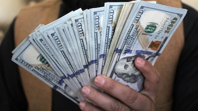 The US dollar hovered near its highest level in more than two years on Tuesday. EPA