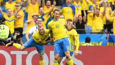 26) Zlatan Ibrahimovic (Sweden) 62 goals in 120 games. Ratio: 0.52. AFP