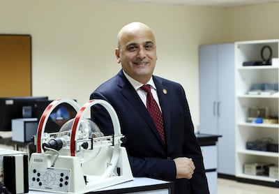 Dr Mahmoud Anabtawi from American University of Sharjah. Satish Kumar for The National