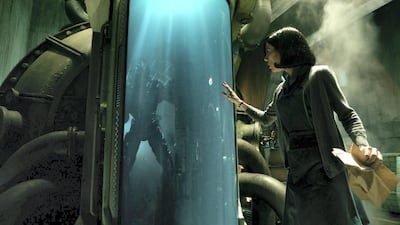 Doug Jones and Sally Hawkins in 'The Shape of Water'. Courtesy Twentieth Century Fox Film Corporation