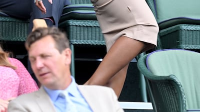 American singer Ciara attends day four of Wimbledon 2022. WireImage