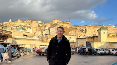 The National's Andy Mitten on trying to find his wya out of Fes' medina: 'It's almost impossible to do alone on your first visit. It’s too big and too mazy.' All photos: Andy Mitten for The National