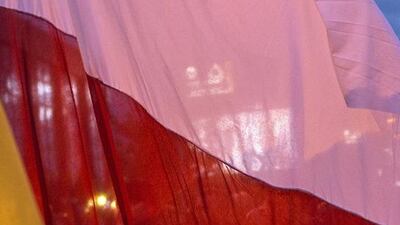 Protestors wave colorful flags through Skopje’s streets, during the protest dubbed ‘Colorful Revolution’ against Macedonian President Ivanov’s decision on wiretapping amnesty, in Skopje, The Former Yugoslav Republic of Macedonia. Georgi Licovski / EPA