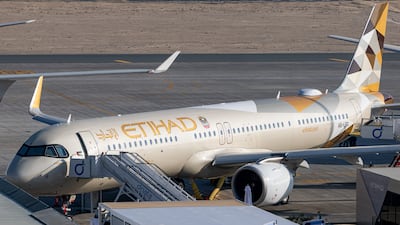 Several Etihad flights have been delayed due to regional airspace closures. Bloomberg