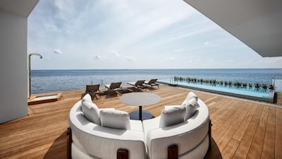 The Muraka's Sunrise Deck. Justin Nicholas