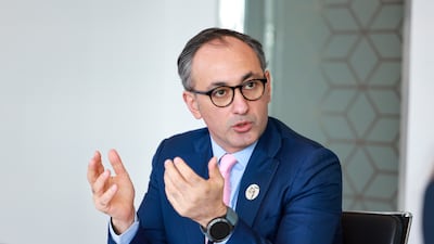 Jack Keshishian, regional head of State Street, said it aims to have 300 staff at Al Ain by 2030. Victor Besa / The National