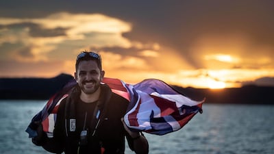 Jordan Wylie recently became the first person in history to row the most dangerous strait of water in the world. Courtesy Jordan Wylie