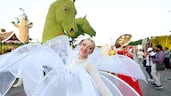Dubai Miracle Garden opens for its 15th season, in Arjan. Chris Whiteoak / The National