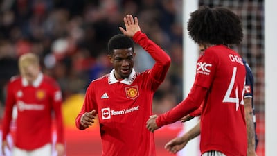 Amad Diallo - 5. Barely involved in the middle of the attack. AP