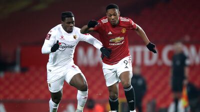 Anthony Martial, 6 - On for Greenwood after 68 minutes. Lively. Blocked a 93rd minute free kick as Watford threatened until the last against a substandard United. PA