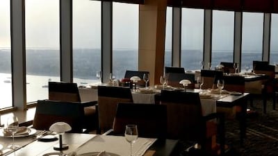 Amro Alazhari died after dining with his fiancee at the Al Fanar revolving restaurant in Abu Dhabi's Le Royal Meridien hotel.