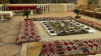 Humaid Saeed Alremethi and Jessica Queitsch invited The National to their farm to preview the menu of Alif Cafe, a farm-to-table dining concept opening at Expo Dubai 2020