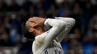 Real Madrid’s Cristiano Ronaldo in action. Sergio Perez / Reuters
