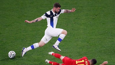 Joona Toivio 7 - Cut out a Lukaku pass destined for Eden Hazard inside the box and that was a theme throughout the game for Toivio who often got in the way of Belgian attacks. Great display. AFP