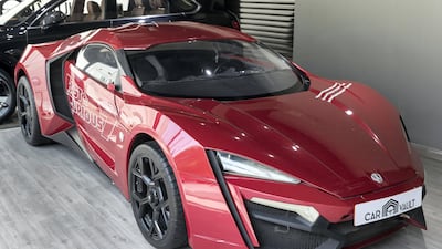 W Motors Lykan HyperSport, used for filming of Fast & Furious 7. Antonie Robertson / The National