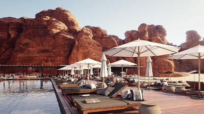 The resort is designed to blend with Al Ula’s landscape and heritage. Supplied