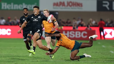 New Zealand's Tone Ng Shiu on the attack