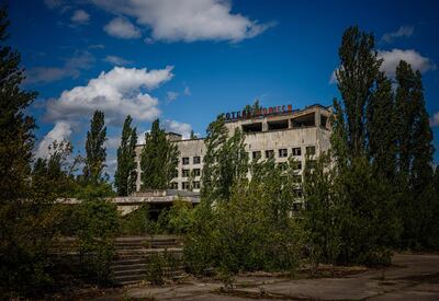 The Chernobyl exclusion zone was occupied by Russian troops in the war's early weeks. AFP