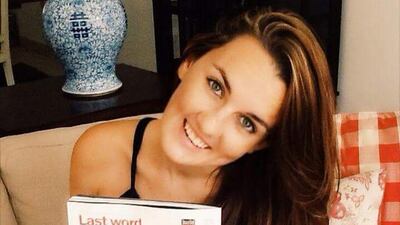 Holly Morgan said her internship taught her many valuable lessons. Courtesy Holly Morgan