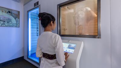 Cryotherapy is offered