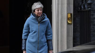 Britain's Prime Minister Theresa May has brought forward the Brexit Withdrawal Agreement Bill to the week beginning the June 3. AFP