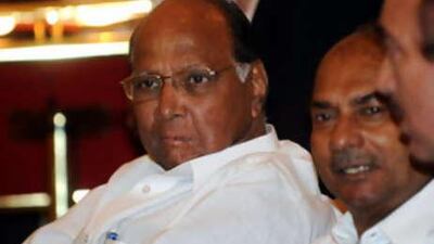 Sharad Pawar, the former BCCI president.