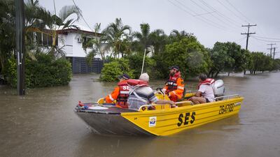 Australia's weather bureau forecast several more days of heavy rain for eastern Queensland on February 2, 2019. EPA
