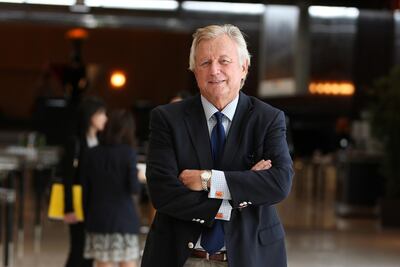 Dr Warren Fox from Dubai's education regulator. Pawan Singh / The National