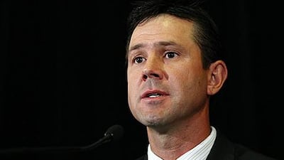 Ricky Ponting announces his resignation as Australia's ODI and Test captain at the Sydney Cricket Ground.
