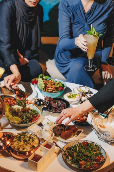 A curated set menu is on offer at The Terrace at Burj Al Arab Jumeirah. Photo: Burj Al Arab Jumeirah