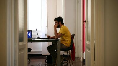 Sitting at a desk or on the couch all day can increase our risk of getting cancer. Unsplash