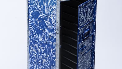 This trolley upgraded by a street artist is on the block. All sale proceeds go to the Airbus Foundation to support charities worldwide.