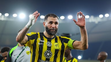 Karim Benzema is still going strong at Al Ittihad at the age of 38. Getty Images