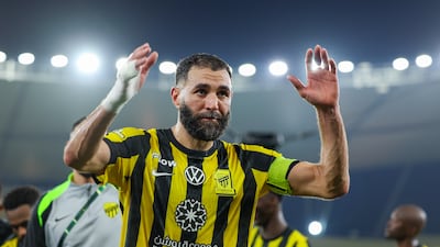 Karim Benzema is still going strong at Al Ittihad at the age of 38. Getty Images