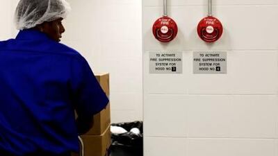 Mubarak Bion Mohammed school is one of the new government schools in Abu Dhabi built according to safety codes from Civil Defence.