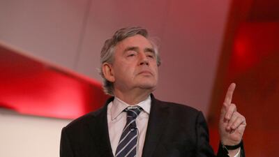 Former British Prime Minister Gordon Brown backed a called to make Covid-19 vaccines more widely available. Reuters